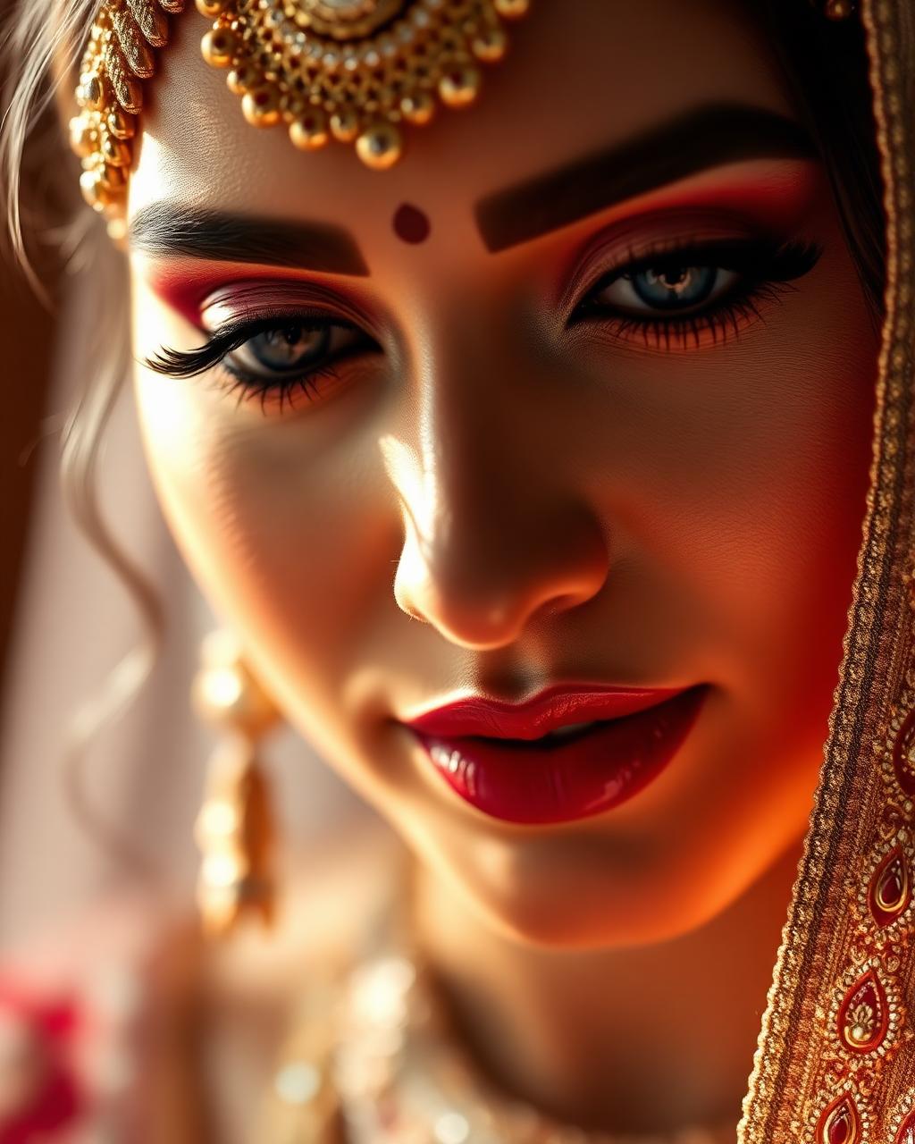 South Indian Muhurtham bridal makeup look by Yuvasri Umapathi, Chennai